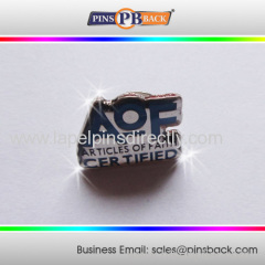 Metal trading soft enaml pin badge