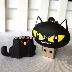 PVC cat flash drive