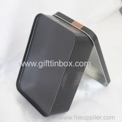Small rectangular chocolate tin