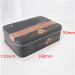 Small rectangular chocolate tin box