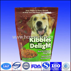 pet food bags with zipper