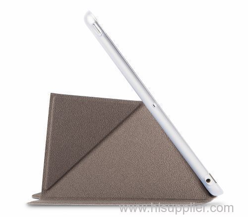 Fashion Smart Cover Stand Leather Ipad Case For New iPad4