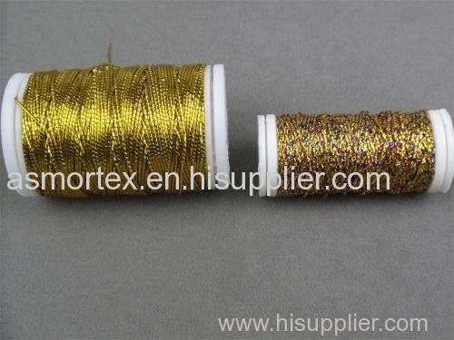 elastic metallic gliter thread