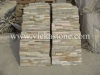 beige slate culture stone wall panel