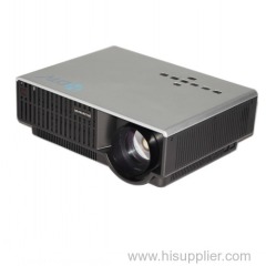 Barcomax LED projector HD 1080p with AV VGA HDMI USB SD card(media player) Input for business home KTV