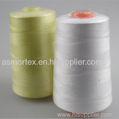 Industrial polyester sewing thread