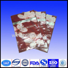 small bags with 3 zipper compartments