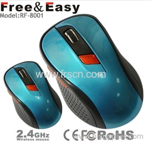 High CPI large wireless mouse