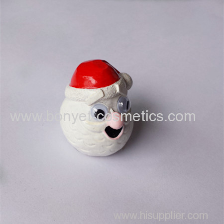 2014 new father Christmas shape lip gloss