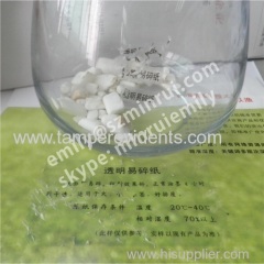 Clear Destructible Label Vinyl Materials,Transparent Eggshell Stickers,Transparent Security Stickers