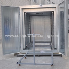 electrostatic paint coating oven