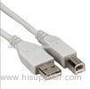 12ft 5 Pin Lightweight USB Printer Cables USB To Parallel Printer Cable