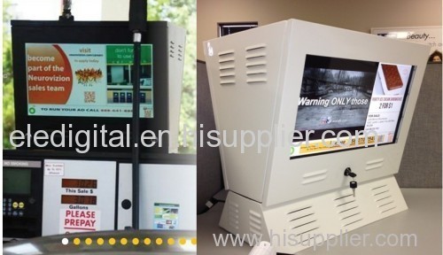 Filling stations pump lcd display,fuel pump dispenser media lcd,fuelling station lcd monitor waterproof,high brightness
