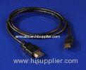 1.4v black 1m copper mini 3D HDMI Cables for Tablet PC