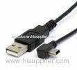 Right angel usb data transfer cable black 1.5m length