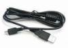 2m black usb data transfer cable AM-mini5pin connector