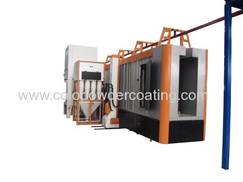 powder coating spraying booth