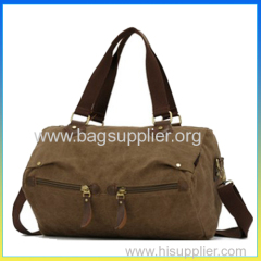 Best selling fashion canvas vintage travel bag