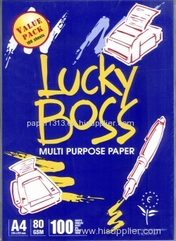 Lucky Boss A4 Copy Paper 80gsm,75gsm,70gsm