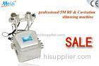 Bipolar radio frequency 35Khz Cavitation / vacuum slimming machine for cellulite reduction