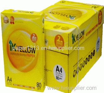 IK Yellow A4 Copy Paper 80gsm,75gsm,70gsm