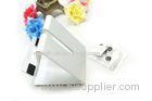 Aluminum Tablet PC Desk Stand Lazy Phone Holder , Portable iPad 5 / Samsung Galaxy S5 Desktop Holder