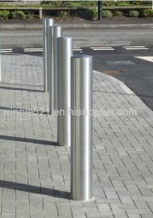 fixed bollard stainless steel