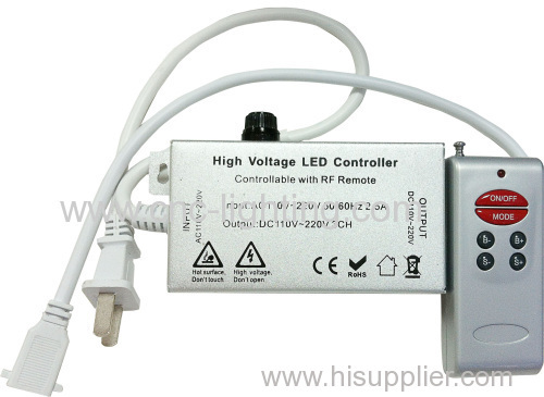 RGB RF high voltage led controller