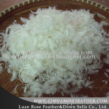 washed white duck feather2-4cm