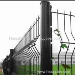 green PVC Coated Triangle Bending Fence (10 Years Factory)
