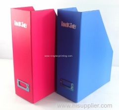 colourful paper file holder