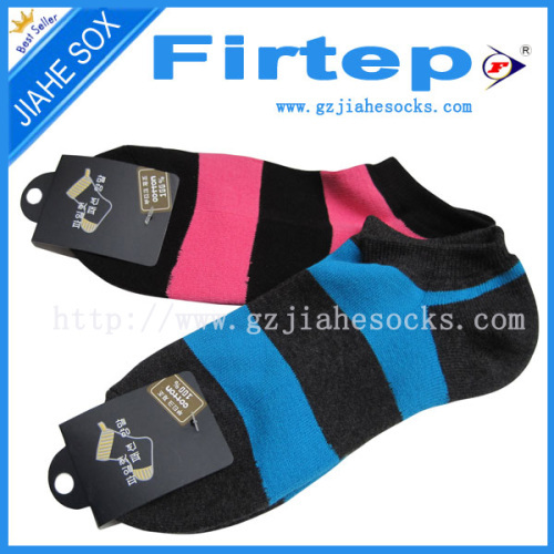 Women's Striped Socks lady cotton socks customized