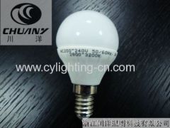 Aluminium 3w E14 mini led bulb