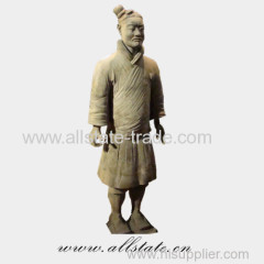 Bronze standing Terracotta Warriors Statue