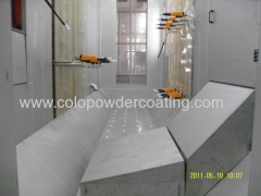 automatic powder coating paint booth