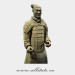 Shaanxi Xi'an Bronze Terracotta Warriors Statue Souvenir