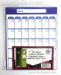 dry erase locker calendar