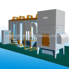 multi cyclone powder spray Room