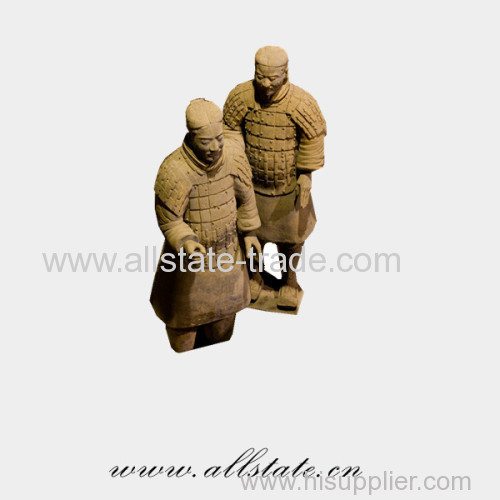 Archaize color Terracotta Warrior