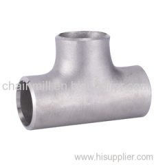 Butt welding pipe fittings/Equal Tee