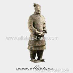 Exquisite Chinese Bronze Terracotta Warriors Sculpture