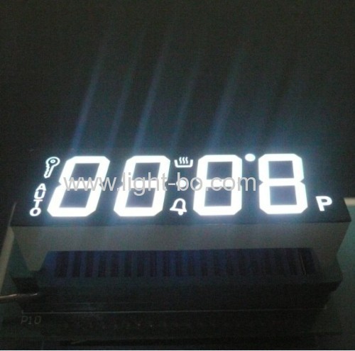 display led verde a 7 segmenti personalizzato a 4 cifre per il controllo del timer del forno