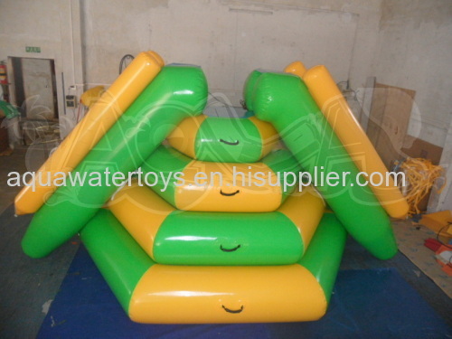 Inflatable Floating Climbing Slide