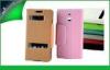 Pink / Green Waterproof Cell Phone Leather Cases for Sony Xperia P