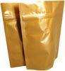 Aluminium Foil Valved Coffee Bags Heat Seal / Zipper Pouch Laminated