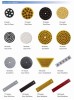 kinds of glass bead reflector