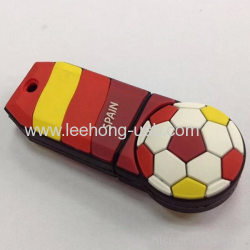 Custom design PVC shell usb flash