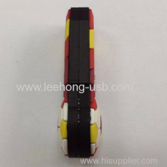 Custom design PVC shell usb flash