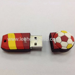 Custom design PVC shell usb flash