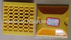 Plastic road stud Yellow double side RP-003